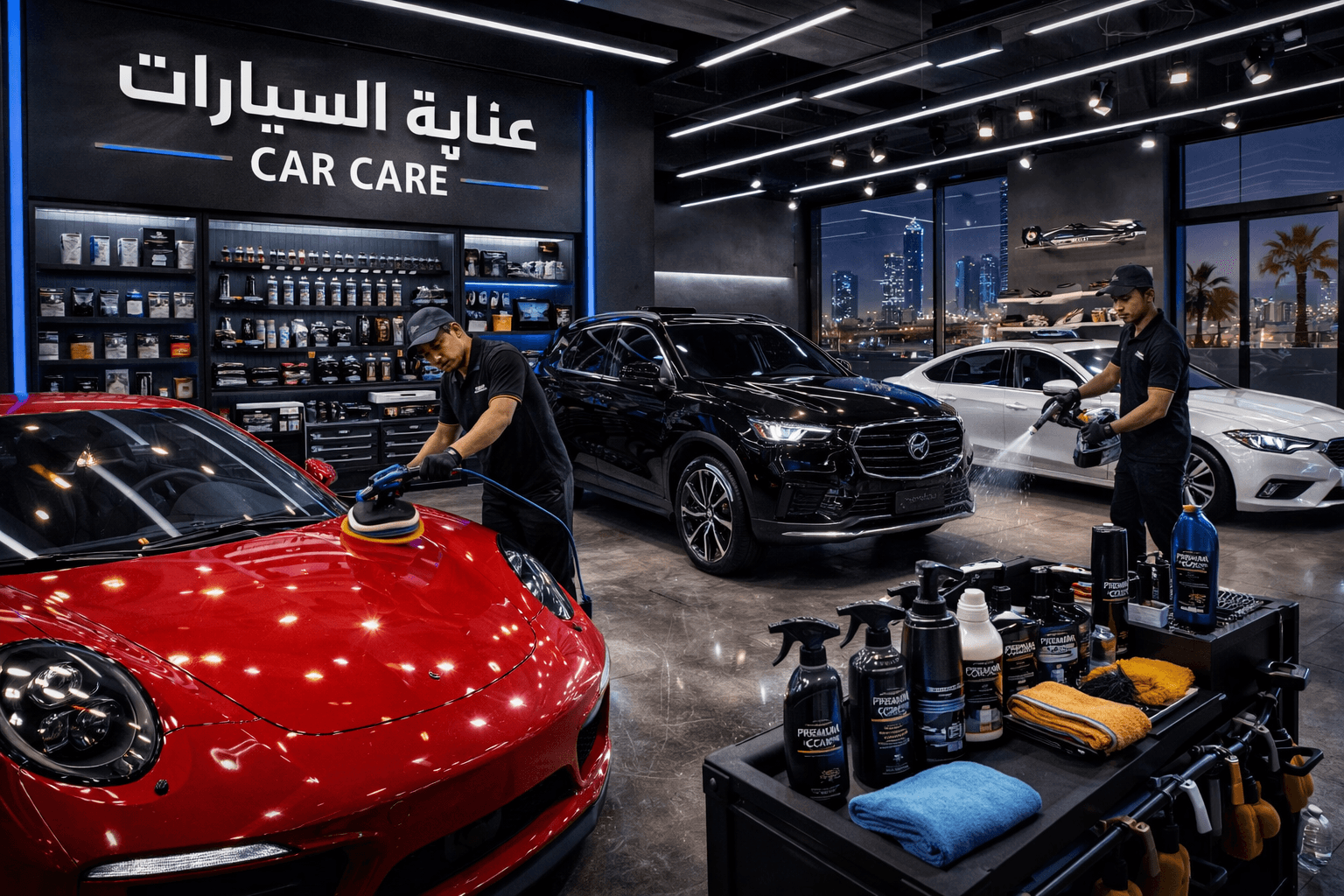 Car care shop