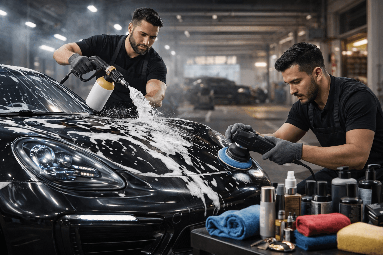 Car Wash and Detailing Shop