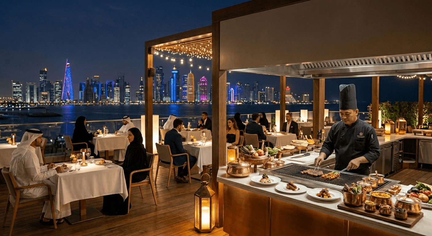 Restaurant in Night Market