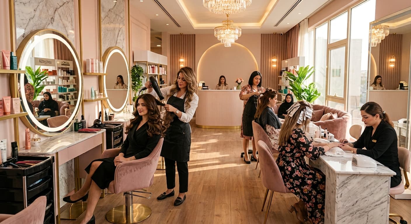 Women’s Salon in Ezdan Mall