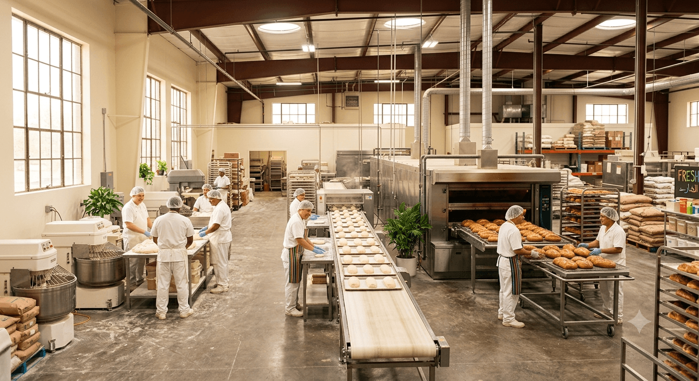 Commercial Bakery Production Facility