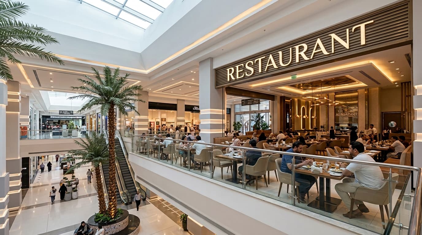 Restaurant Inside a Mall