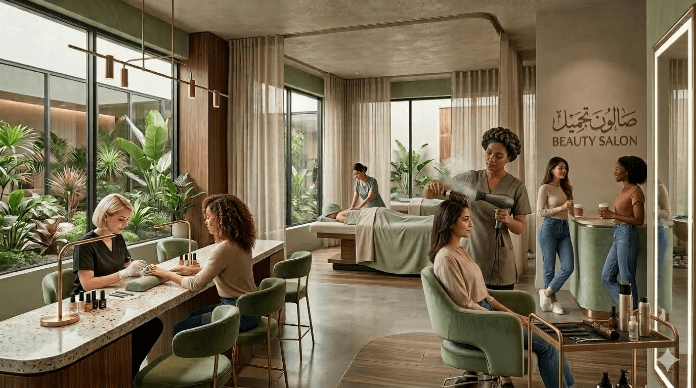 Women's salon luxury