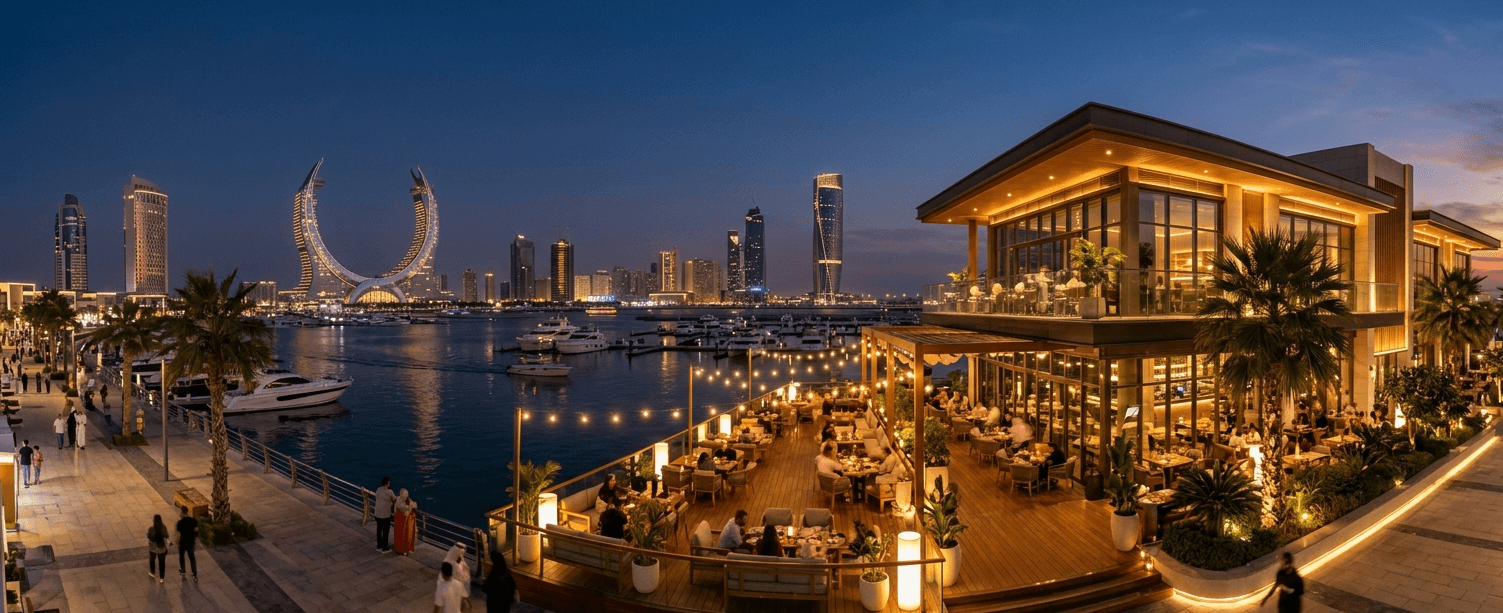 Restaurant and Café in Lusail