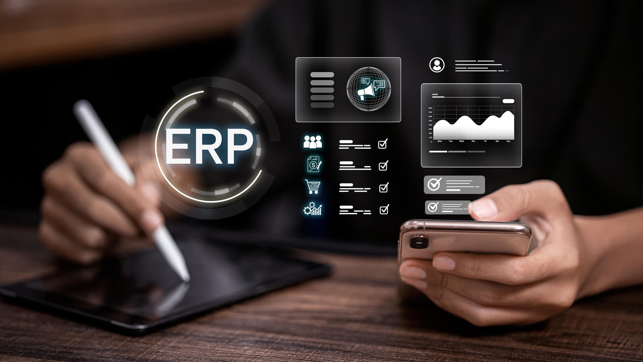 ERP System for Businesses with a Mobile App