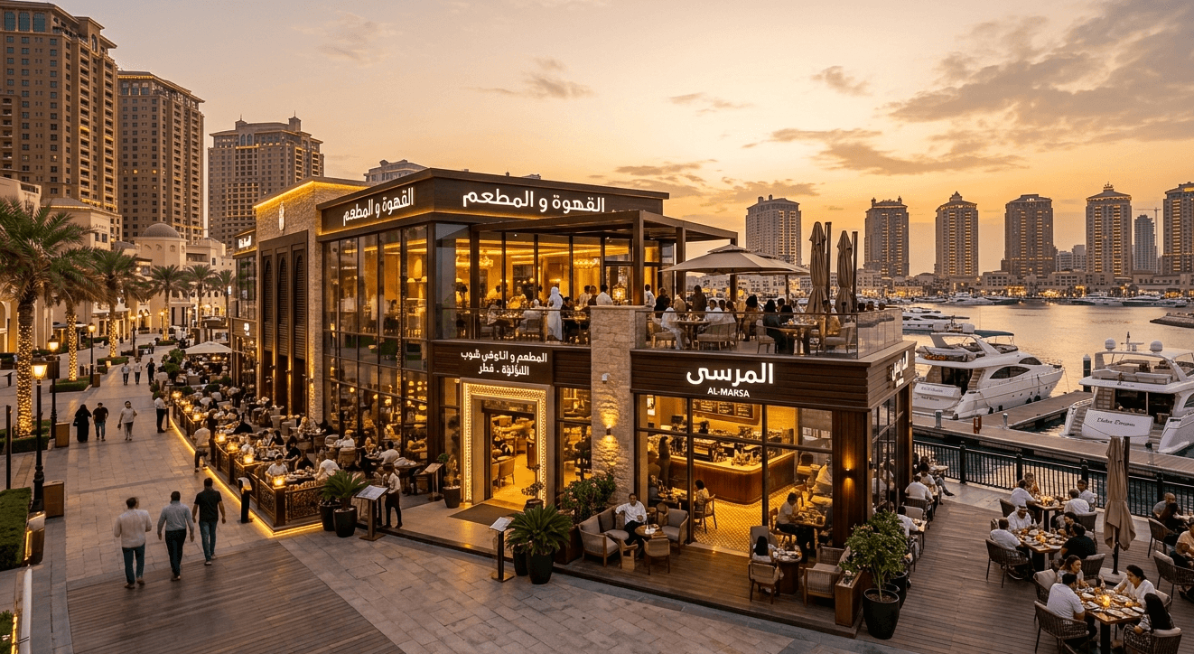 Restaurant & Coffee Shop in The Pearl